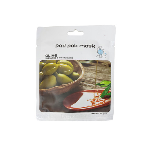 ماسک ورقه ای صورت پاد پک 20 گرم حاوی عصاره روغن زیتون