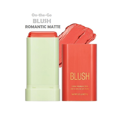 رژ گونه استیکی ضدآب و تعریق سبک نارنجی ریموکو