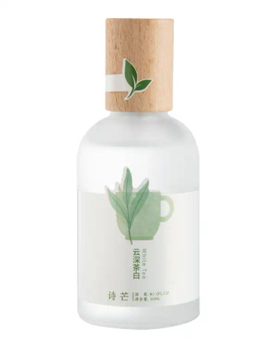 عطر بیکینی نواحی حساس رایحه چای سبز ۵۰ml درچوبی