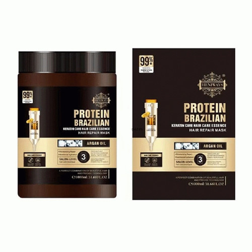 ماسک کاسه ای پروتئین و کراتین مو ۱۰۰۰ml برزیلی